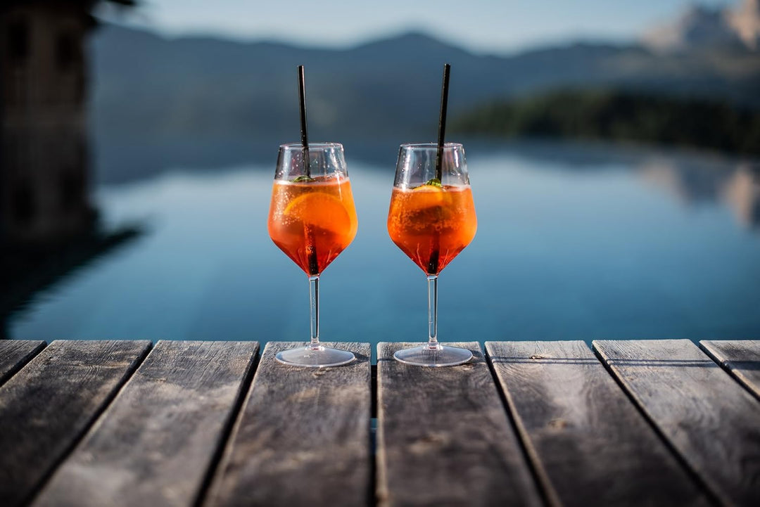 hochwertige Tritan Plastik Weingläser | Unzerbrechliche Mehrweg Rotwein Gläser | Wiederverwendbar un