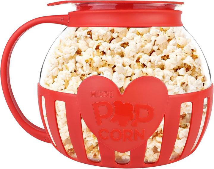 Popcorn Maker, Mikrowellen Popcorn Maker,Borosilikatglas Popcorn Mikrowelle, Spülmaschinenfest, für