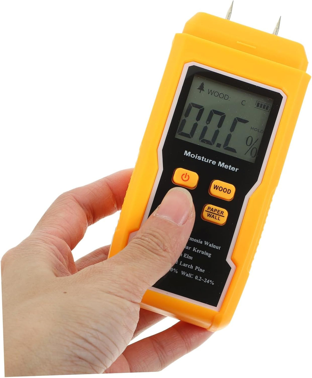 Artibetter 2stücke Digitales Holzfeuchtemessgerät Mit Lcd-display Präziser Feuchtigkeitsmesser Für H