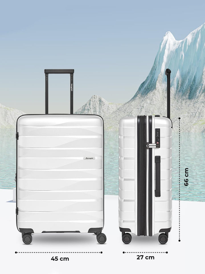 Reisekoffer M Hartschalenkoffer leicht 67 cm | Medium Trolley Unisex Polypropylen nur 3,5 kg langleb