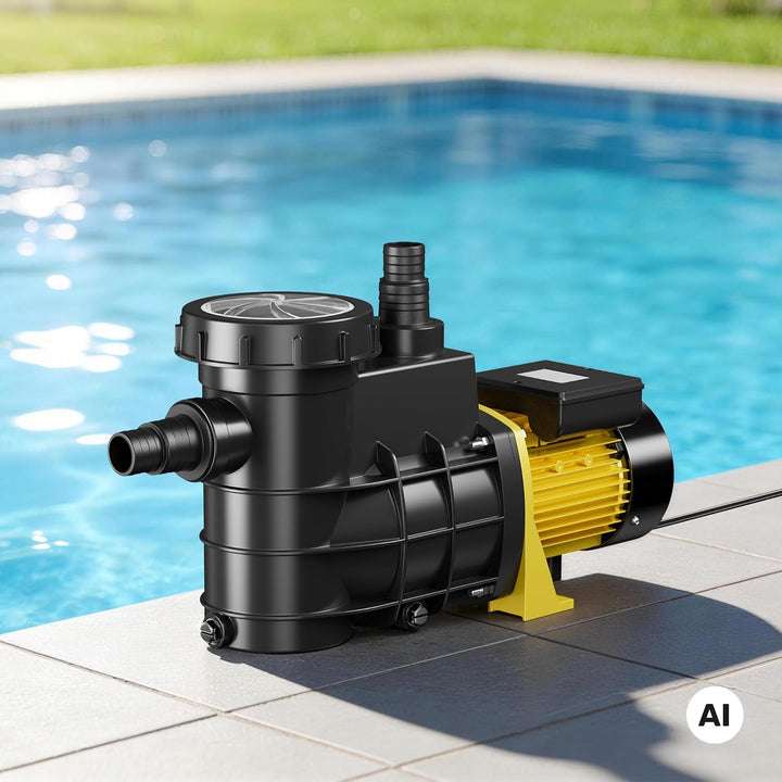 SunSun Poolpumpe 13000l/h 550W Schwimmbadpumpe Filterpumpe
