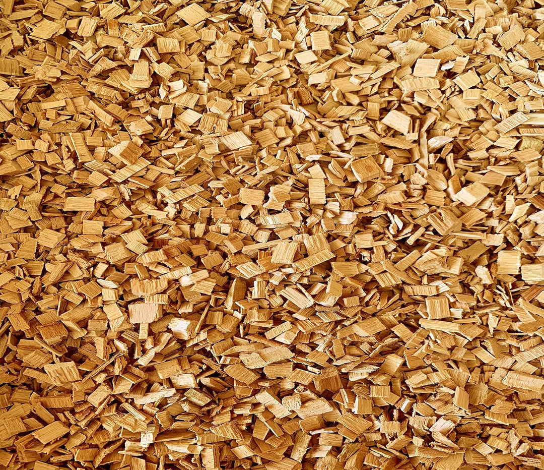 PINI 15 Kg Räucherchips Erle ohne Rinde 6-12 mm Smoking Chips Räucherspäne