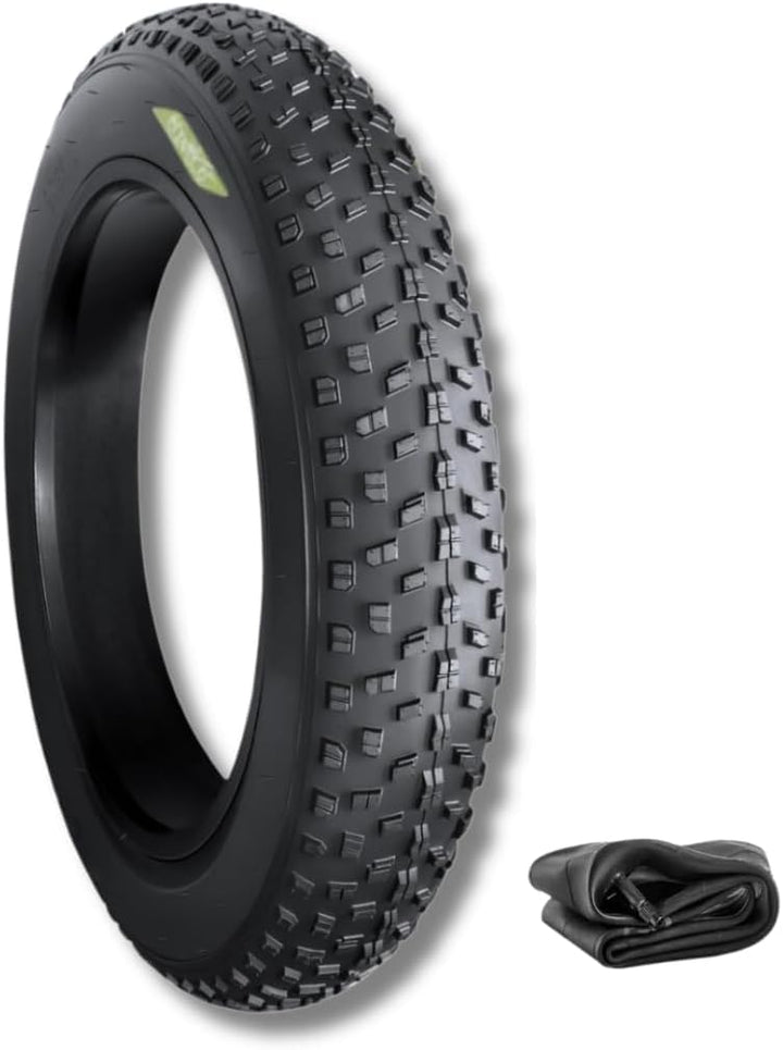 Ecovelò COPERTONE 26 x 4.0 (100-559) + Luftschlauch für Fat Bike Reifen Reifen Reifen Reifen Snow Sa
