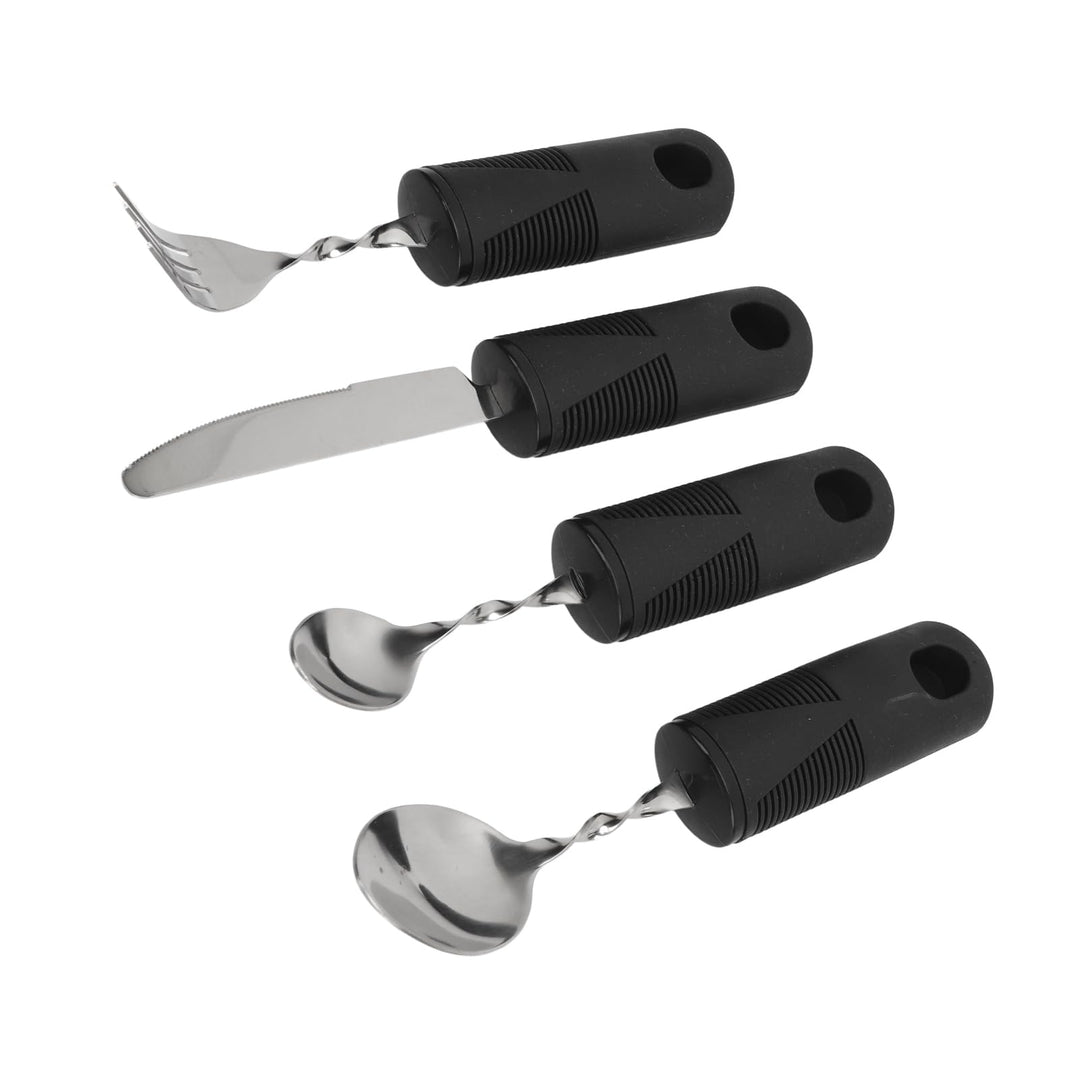 Gewichtete Utensilien für Zittern und Parkinson-Patienten, ergonomisches Design, Parkinson-Hilfe, ge