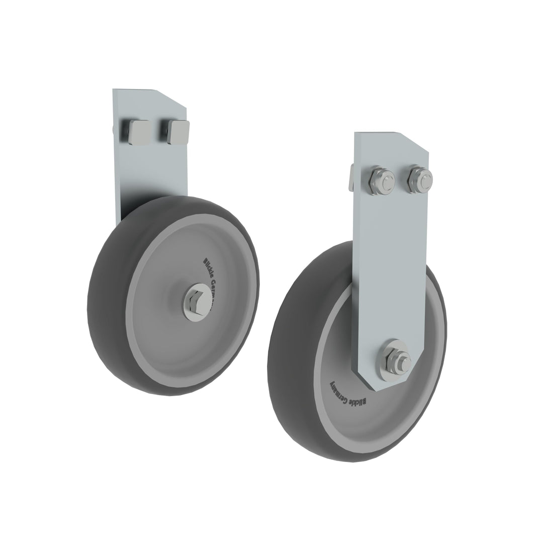 MUNK Günzburger Steigtechnik 50077 Hubrollen für Montagetritt starr 1 Set