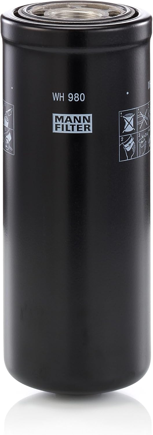 MANN-FILTER WH 980 Hydraulikfilter – Für Industrie, Land- und Baumaschinen