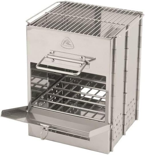 ROBENS Firewood Kocher Silber