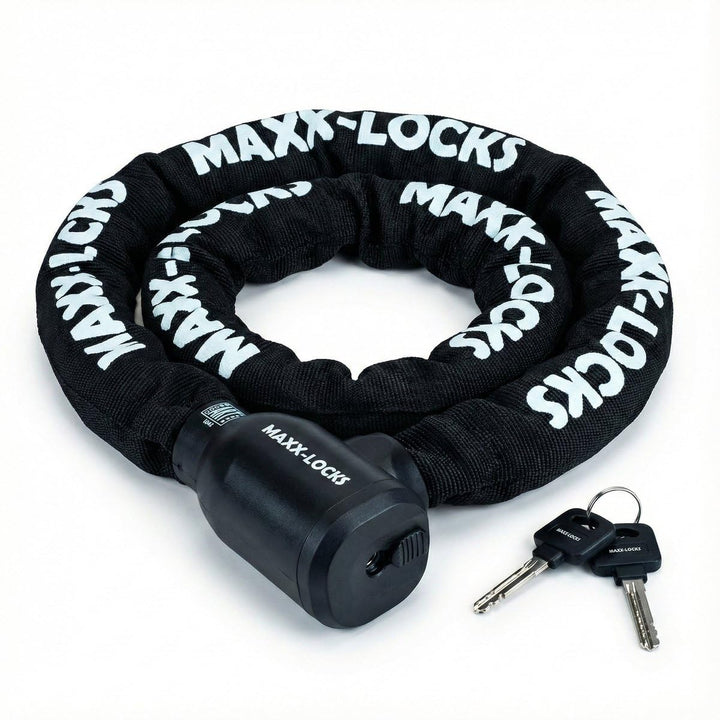 Fahrradschloss ART-2 Maxx-Locks Nelson 120cm - Schwarz