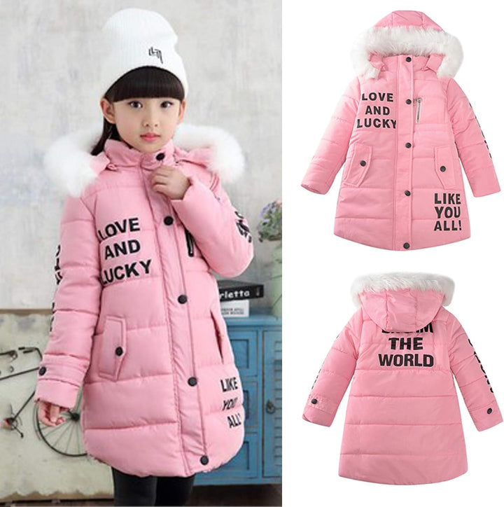 COMIOR Winterjacke Jungen Mädchen Kinder Windbreaker Winterjacke Tops Regenmantel Hooded Jacke Mante