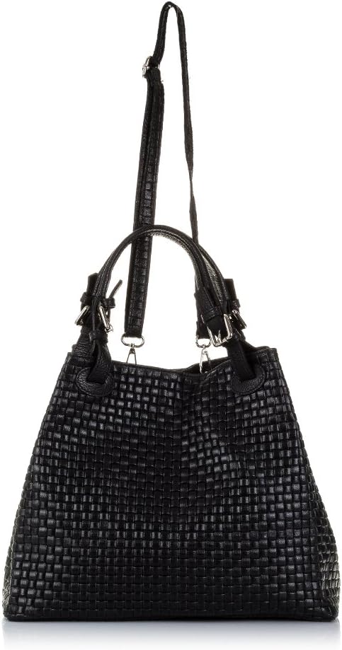 FIRENZE ARTEGIANI. Emanuela Damen-Tasche, echtes Leder, mit Schlangengravur, für Damen, hergestellt