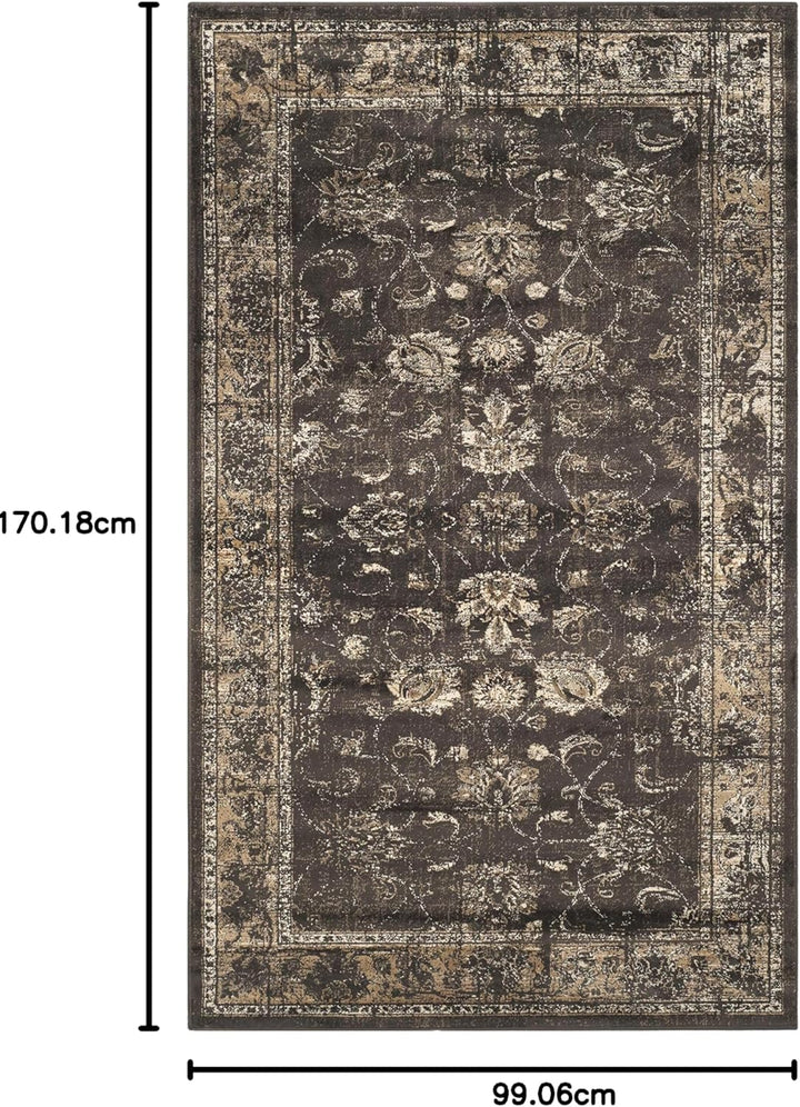 SAFAVIEH Traditionell Teppich für Wohnzimmer, Esszimmer, Schlafzimmer - Vintage Collection, Kurzer F