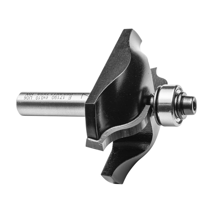 ENT 17190 Abplattfräser Karnisprofil HW, Schaft (S) 8 mm, Durchmesser (D) 50,8 mm, NL 12,7 mm, R 9,5