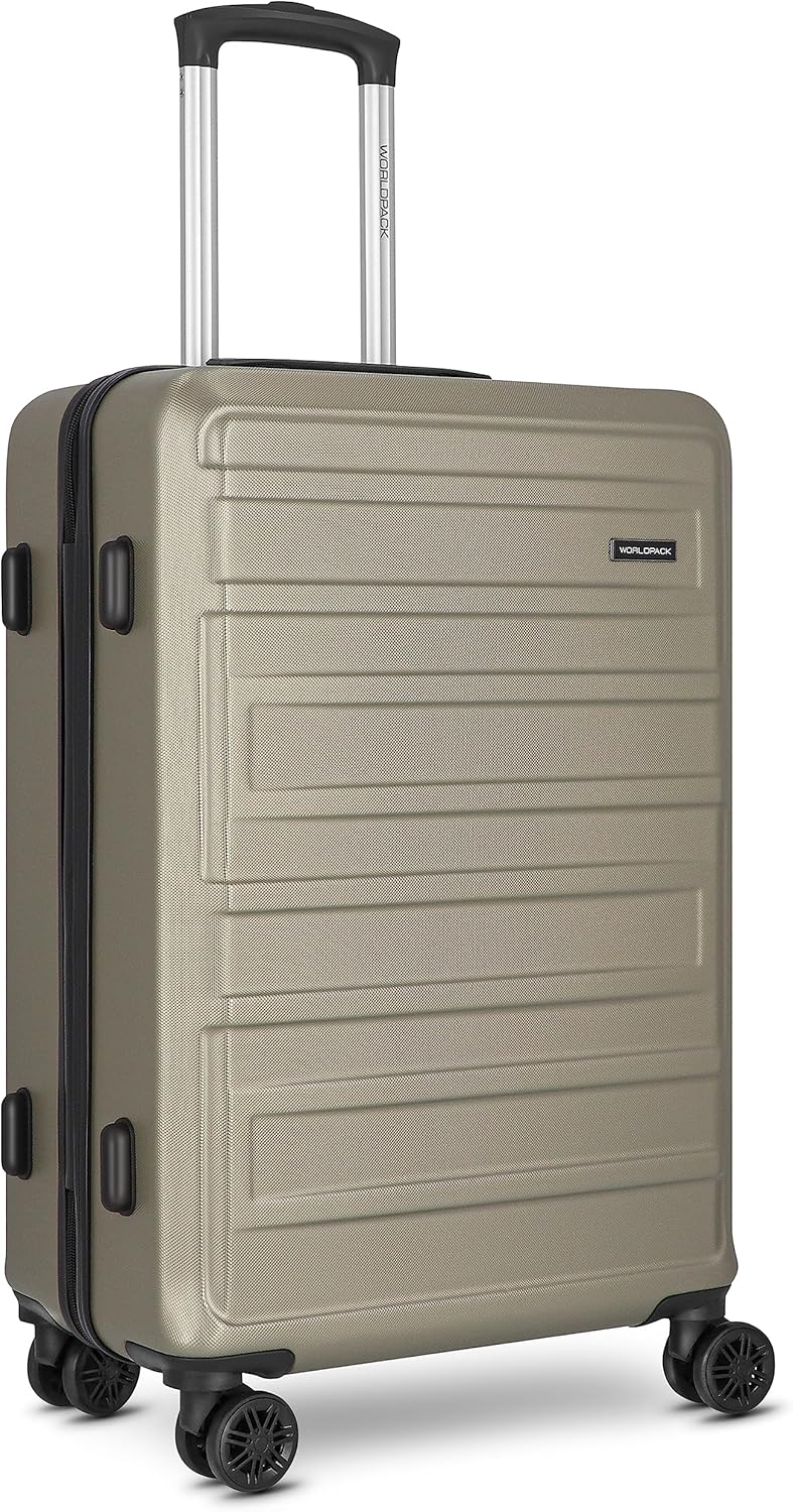Worldpack New York 2.0 Koffer Set-Gross | Trolley mit 4-Rollen und Zahlenschloss - Hartgepäck mit Wä