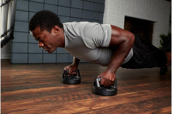 Harbinger Push Up Pro Liegestützständer, Schwarz,