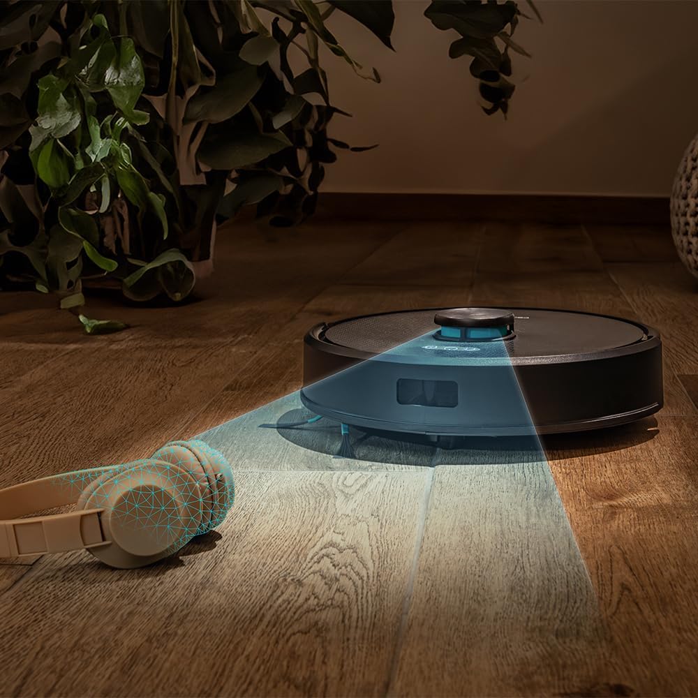 Cecotec Saugroboter und Wischroboter mit Selbstentleerungsstation Conga Y50 X-Treme. Lasernavigation