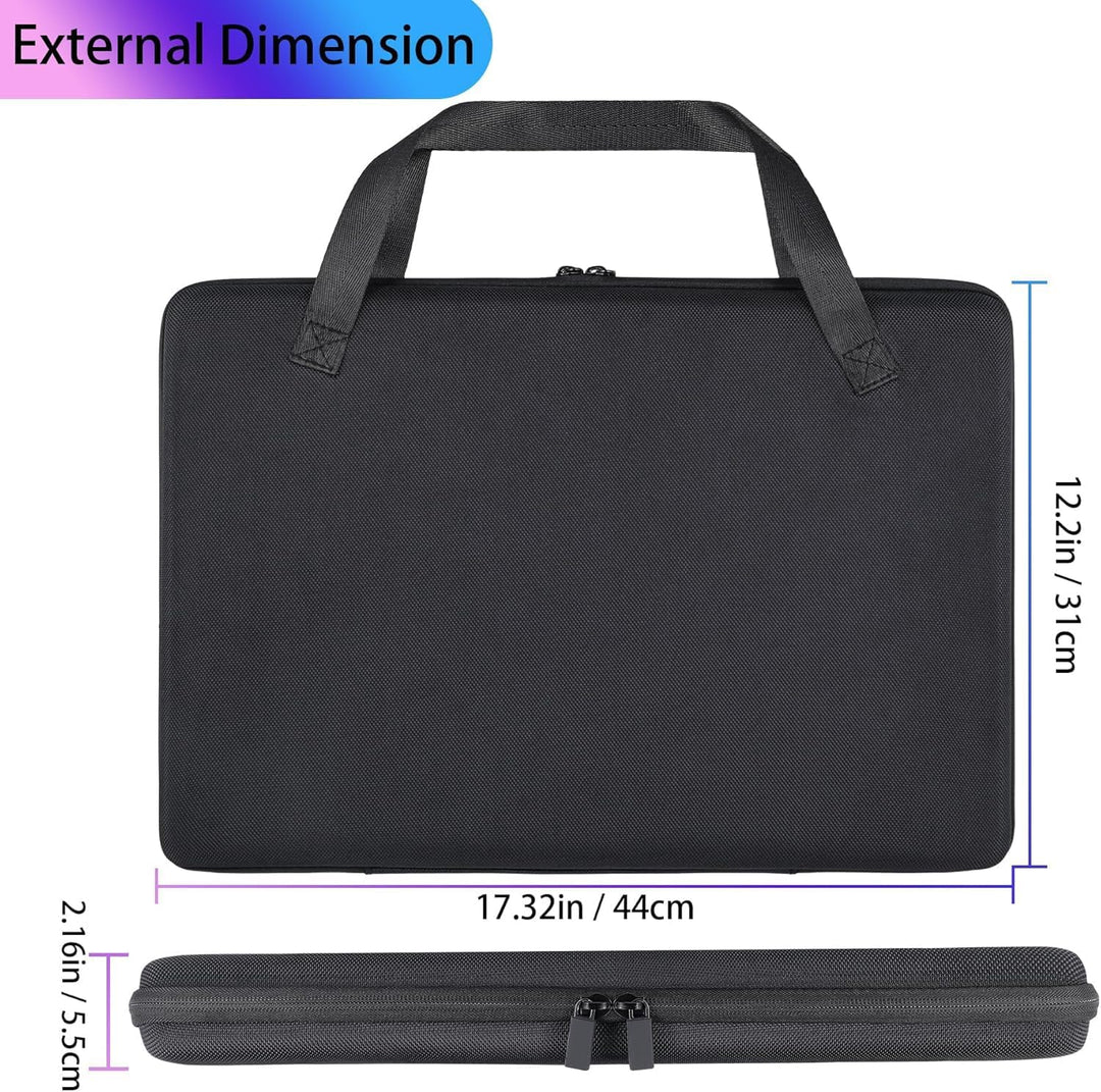 co2CREA Hart Reise Schutz Hülle Etui Tasche für Akai Professional APC64 Ableton MIDI Controller(Nur