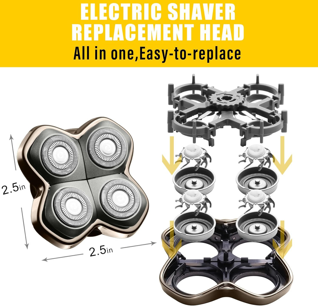 Pro 4 Ersatzklingen – kompatibel mit Haarschneidern Pitbulls Gold PRO, Silver PRO, Platinum PRO und