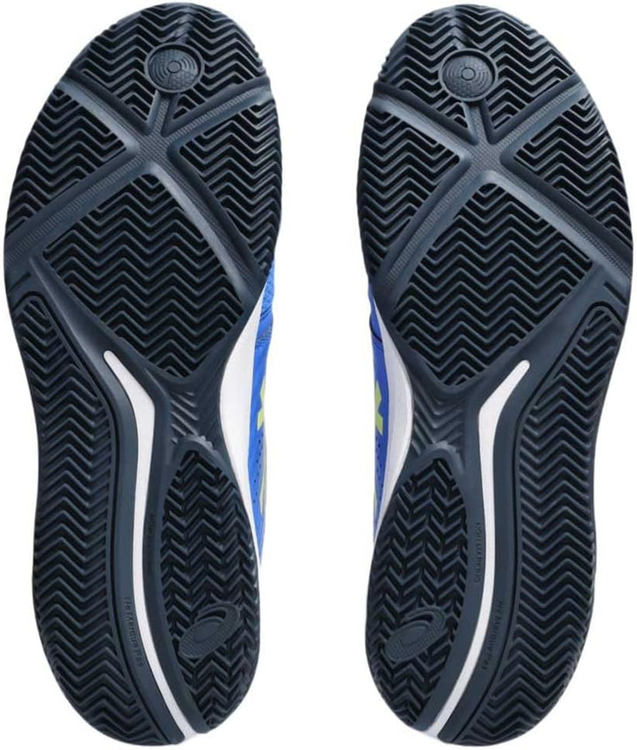 ASICS Challenger 14 Padel Mann Padel-Schuhe Weiss Schwarz 47 EU Illusion Blue Glow Yellow, 47 EU Ill