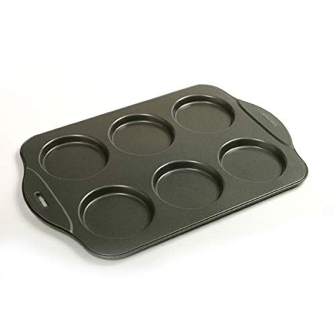 Norpro Bauschige Muffin Krone Pfanne, antihaftbeschichtet, schwarz