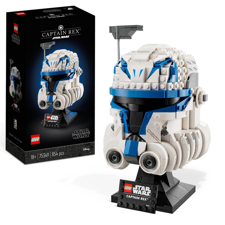 LEGO 75349 Star Wars Captain Rex Helm Set, The Clone Wars Modell Sammlerstück für Erwachsene, 2023 S