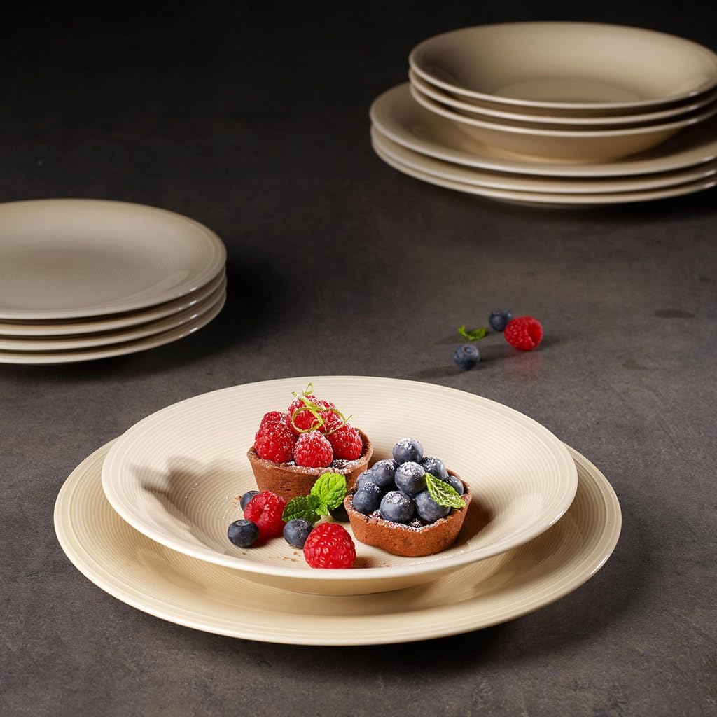 like. by Villeroy &amp; Boch Color Loop Sand Tiefer Teller 23x23x4cm