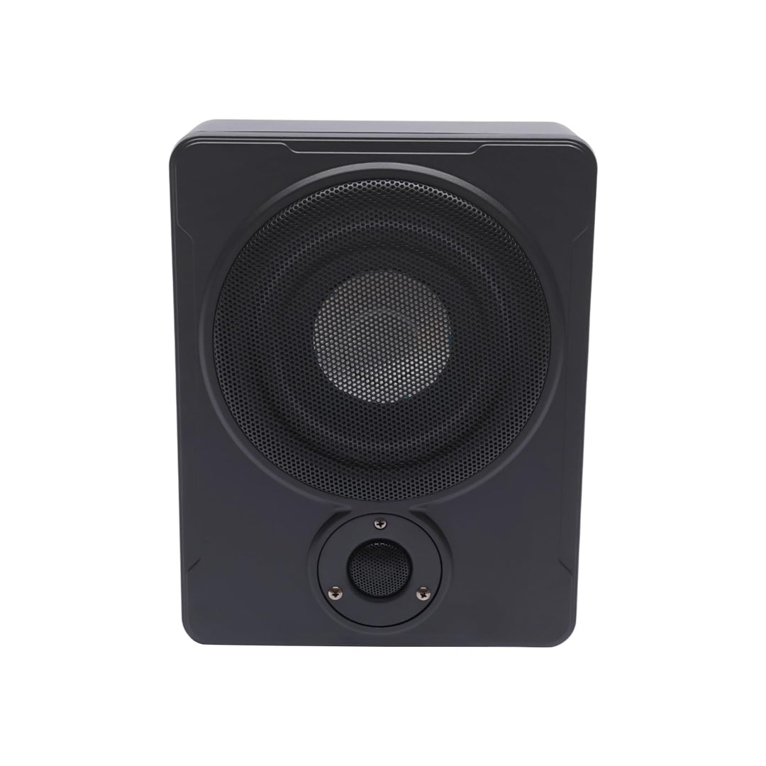 12v 600 Watt Aktiv Untersitz-subwoofer Auto Bassreflex Aktivsub Mit Kabelset DHL