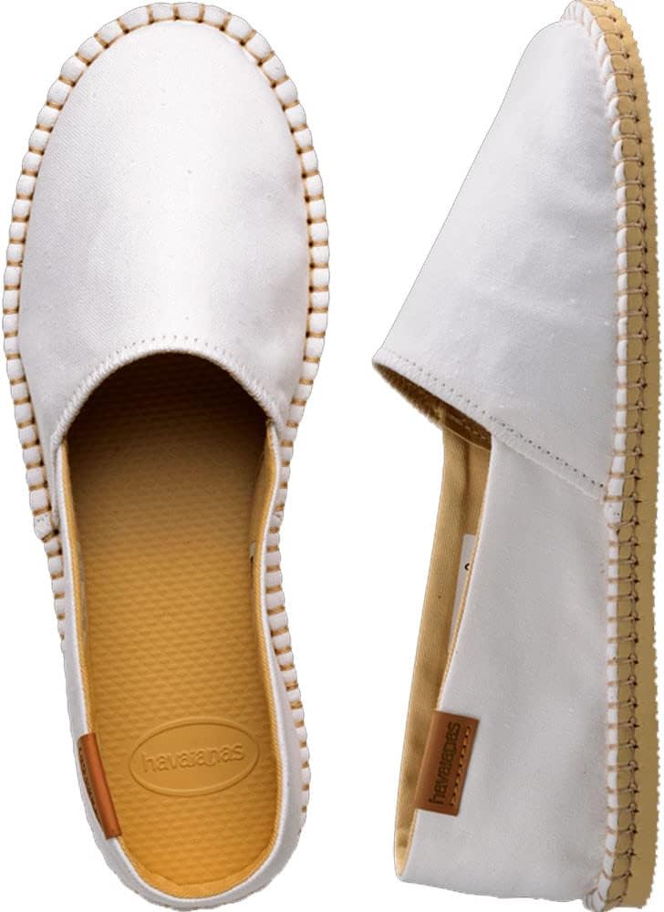 Havaianas Herren Origine Iv Espadrille-Sandale mit Keilabsatz 44 EU Weiss, 44 EU Weiss
