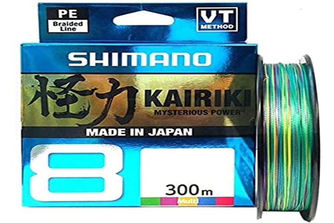 SHIMANO Kairiki 8 300 Meter geflochtene Angelschnur 59WPLA68R2, 0.06mm / 5.3kg, 300m