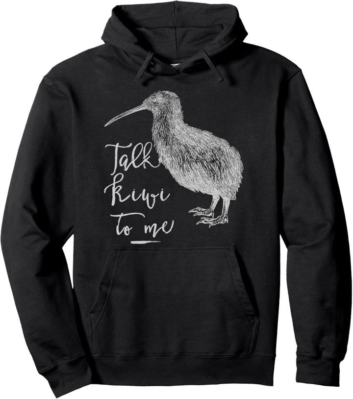 Kiwi Talk Kiwi to me Love Neuseeland Travel Kids Women Men Pullover Hoodie