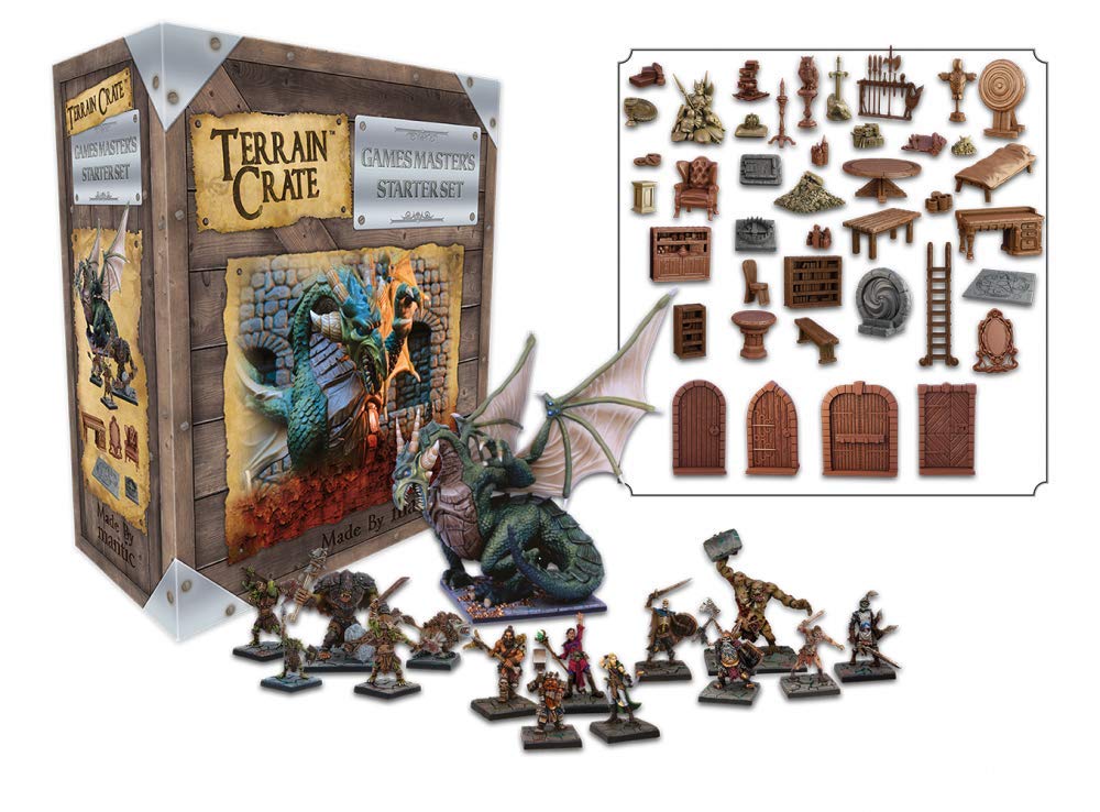 Mantic Games MGTC0102 The GM's Dungeon Starter Set 2nd Edition Dragon Zubehör