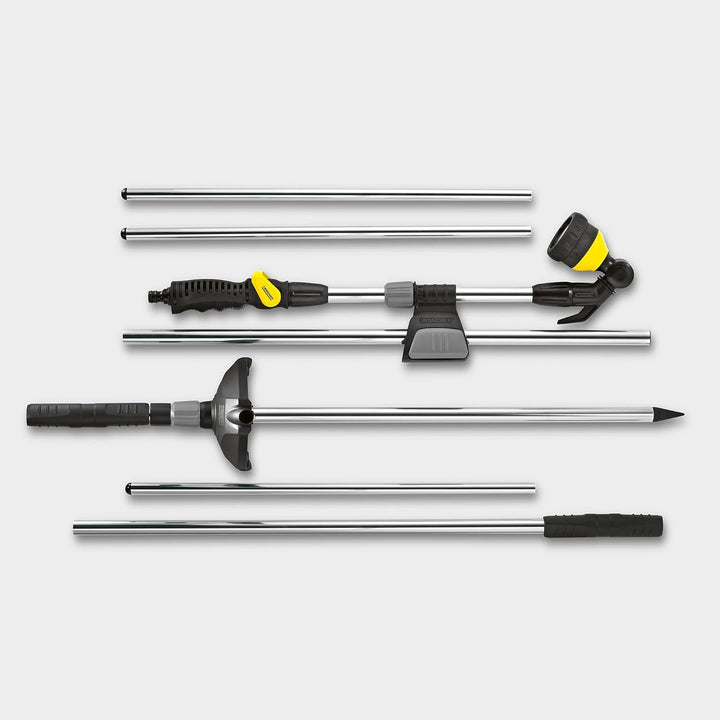 Kärcher Gartendusche (Höhe: 1,50-2,20 m, Abnehmbarer Duschstab, beweglicher Sprühkopf 180°, Dreibein