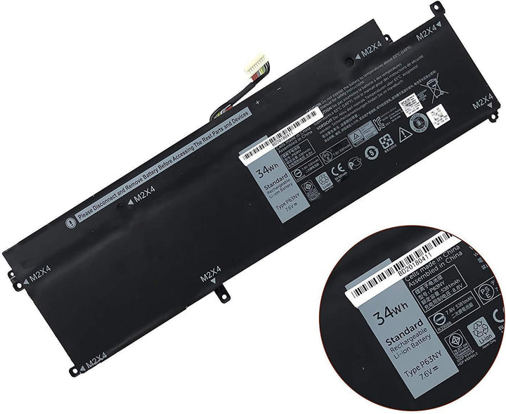 XCNR3 WY7CG Laptop Akku für Dell Latitude 13 7370 Ultrabook Serie (7.6V 34Wh)
