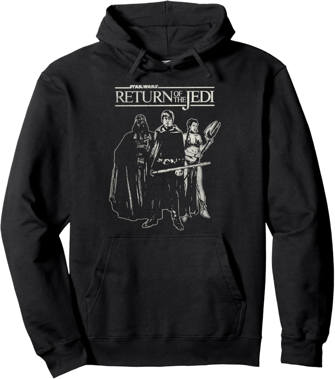 Star Wars The Return Group Poster Pullover Hoodie