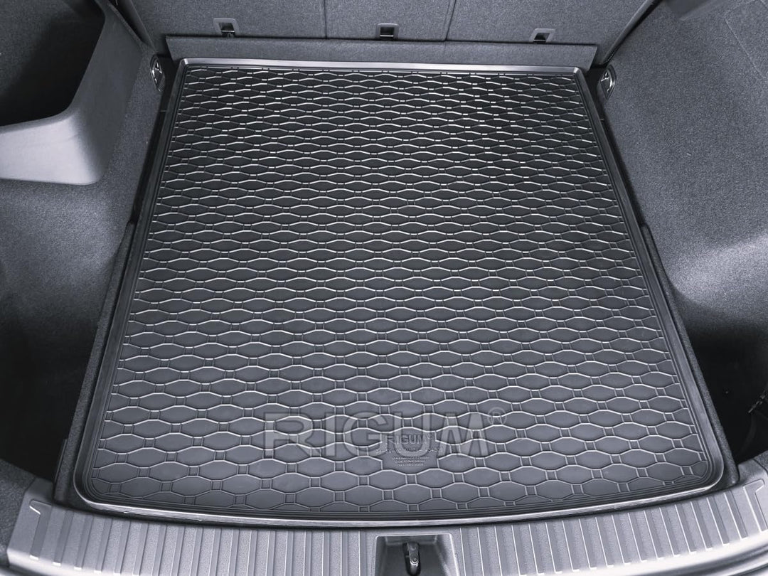 Gummimatte Kofferraumwanne kompatibel mit Skoda Kodiaq II 5-Sitzer ab Bj. 2024
