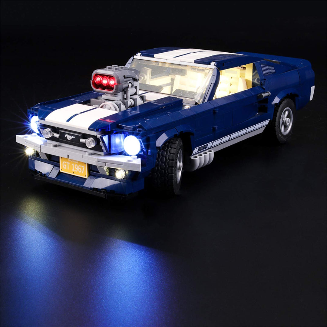 LIGHTAILING Licht-Set Für (Creator Expert Ford Mustang) Modell - LED Licht-Set Kompatibel Mit Lego 1