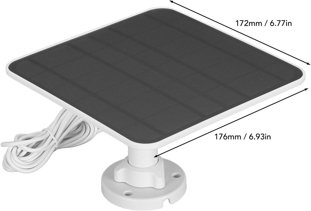Solar Panel für Sicherheits Kamera für Arlo Pro 3 Pro 4 Pro 5S Ultra Ultra 2 Go 2 Flutlicht Kamera,