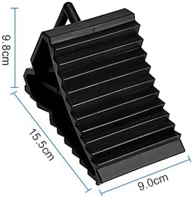 2 Stück Unterlegkeile Anhänger, Auto Unterlegkeile Radstopper, Auto Bremskeile Radkeil für Wohnwagen