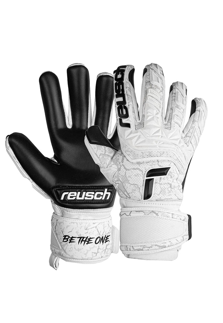 Reusch Attrakt Freegel Infinity Unisex Torwarthandschuhe mit Innennaht Schnitt und Grip Infinity Bel