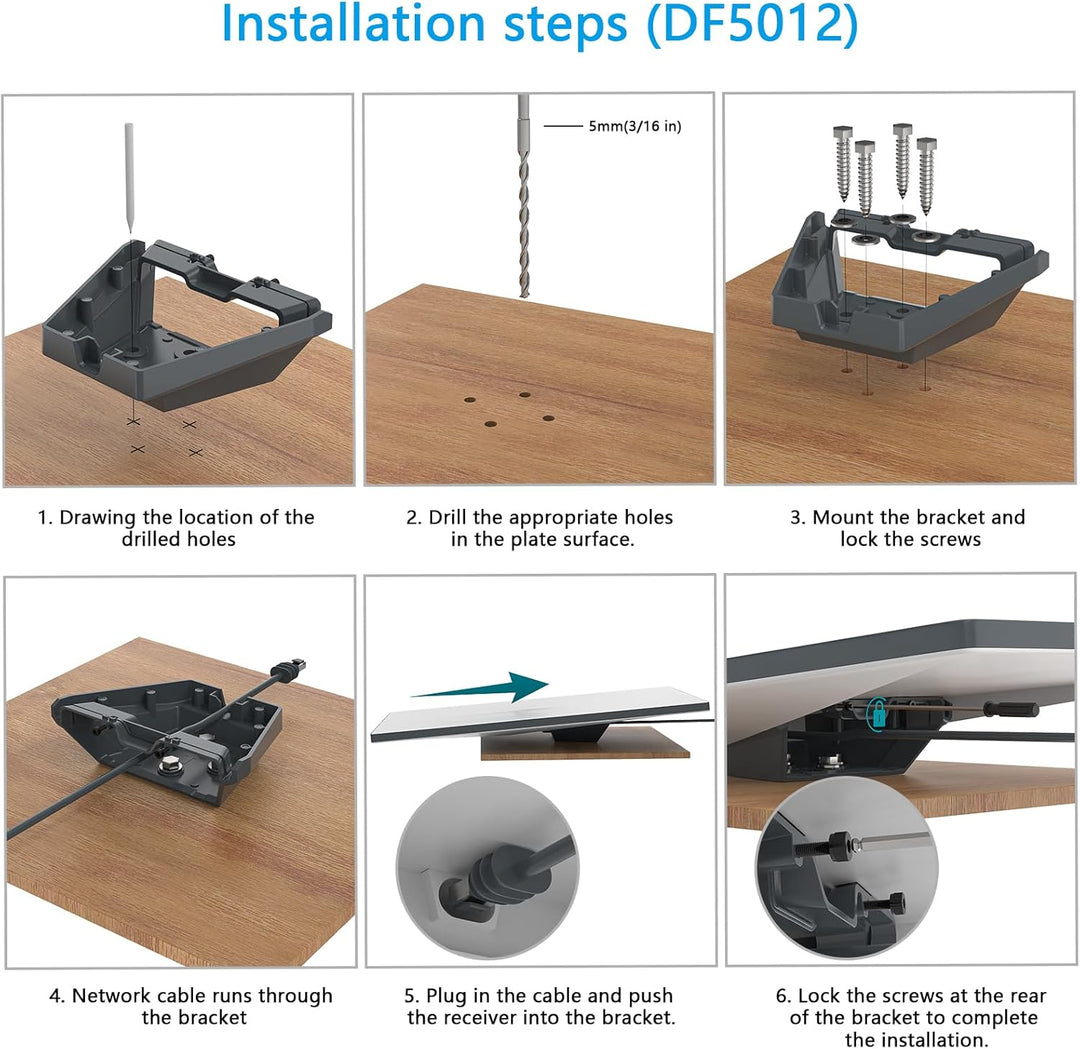 HOLACA Rohradapter Halterung Kompatibel mit Starlink Standard 4X/4/Gen 3, Universelle Wand-/Dach-/Au