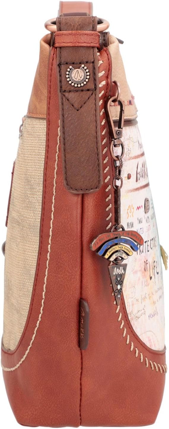 Anekke Damen Grosse Umhängetasche BANDOLERA, bunt