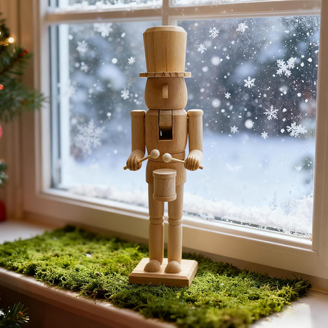 Nussknacker Figuren,Klassische Festliche Figur 38cm,Weihnachts Nussknacker Aus Holz Für Den Tisch |
