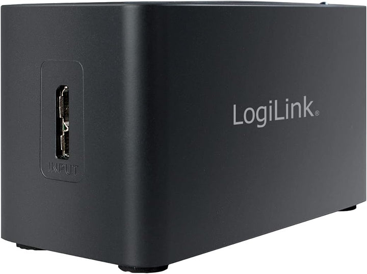 LogiLink CR0042 USB 3.0 Hub mit All-in-One Card Reader (Micro SD / SD / MS / M2 / CF) Schwarz Single