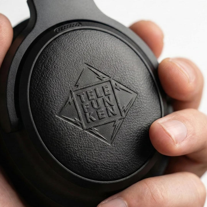 TELEFUNKEN ARCO Style Kopfhörer kabellos Bluetooth Over Ear mit Active Noise Cancelling (ANC) & Tran