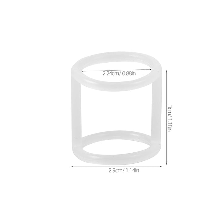 Alipis 3er Set Eiscreme-Maschine Dichtungsringe - Silikon Dichtungen FüR Eiscreme-Maschine, 29MM Aus