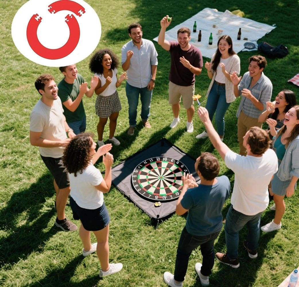 Dart Catchring Surround,Dartscheiben-Einfassung,Surround Auffangring Dart Backboard, für die Wandsch