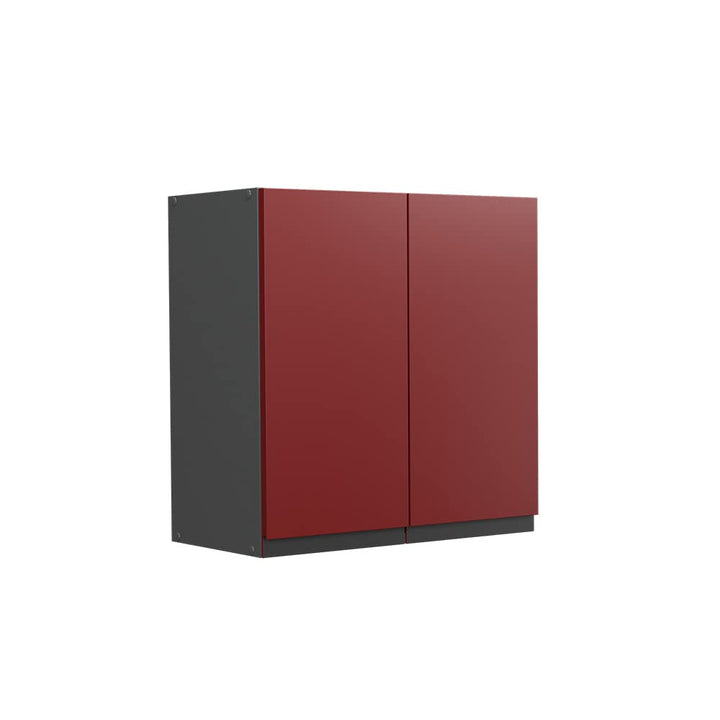 Vicco Hängeschrank R-Line, Rot/Anthrazit, 60 cm J-Shape Rot Hängeschrank 60 cm, Rot Hängeschrank 60