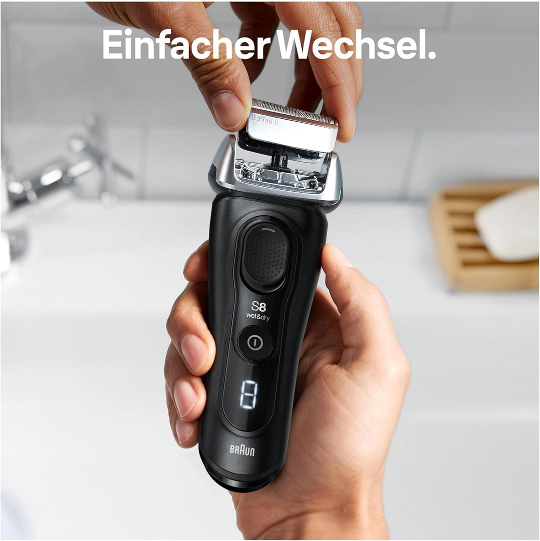 Braun Series 8 Scherkopf, Elektrorasierer, Ersatzscherteil kompatibel mit Rasierer Herren Series 8,