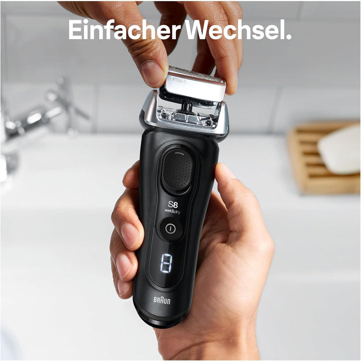 Braun Series 8 Scherkopf, Elektrorasierer, Ersatzscherteil kompatibel mit Rasierer Herren Series 8,