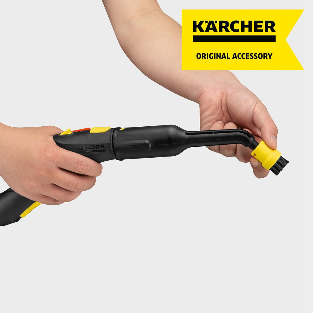 Kärcher Rundbürstenset für Kärcher Dampfreiniger (hochwertiges Borstenmaterial, 2 Farben) & 2.884-28