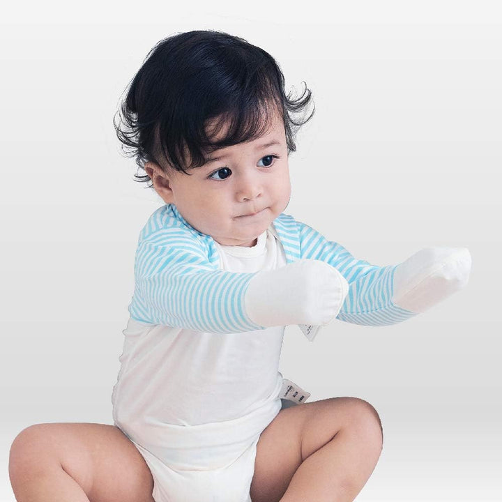 Edenswear Fäustlinge mit Zink für Kinder mit Ekzemen Rosa 6 Monate, Rosa 6 Monate